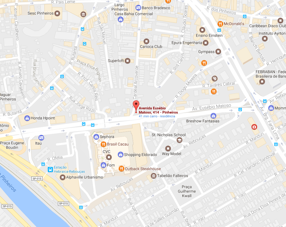 Localização do Casa de Velório 