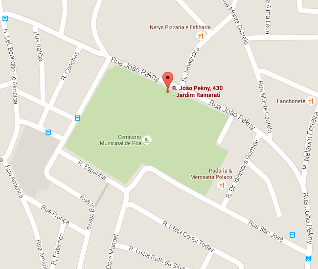 Localização do Velório Cemitério Municipal (da Paz) 