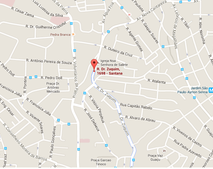 Localização do Velório Nsa. Senhora do Salete 